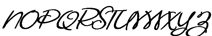 ZP Autumn Harvest Expanded Bold Font UPPERCASE