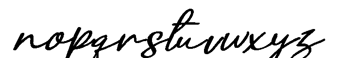 ZP Autumn Harvest Expanded Bold Font LOWERCASE
