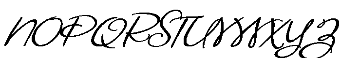 ZP Autumn Harvest Expanded Font UPPERCASE