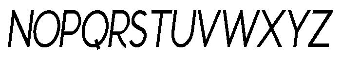 ZP Autumn Harvest Sans Condensed Bold Font UPPERCASE