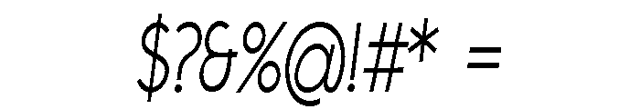 ZP Autumn Harvest Sans Condensed Font OTHER CHARS
