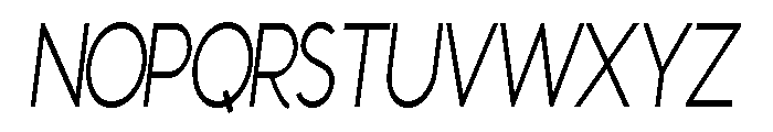 ZP Autumn Harvest Sans Condensed Font UPPERCASE