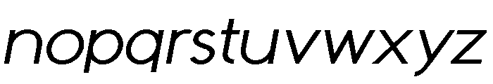 ZP Autumn Harvest Sans Expanded Bold Font LOWERCASE