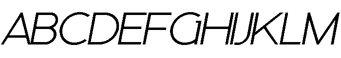 ZP Autumn Harvest Sans Expanded Font UPPERCASE