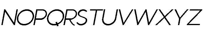 ZP Autumn Harvest Sans Expanded Font UPPERCASE