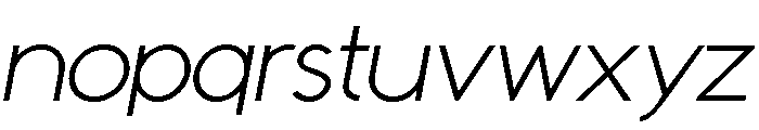 ZP Autumn Harvest Sans Expanded Font LOWERCASE