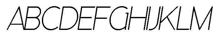 ZP Autumn Harvest Sans Light Font UPPERCASE