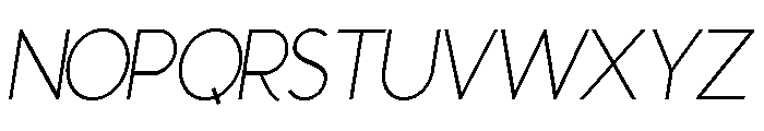 ZP Autumn Harvest Sans Light Font UPPERCASE