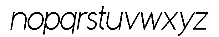 ZP Autumn Harvest Sans Font LOWERCASE