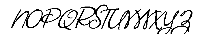 ZP Autumn Harvest Font UPPERCASE