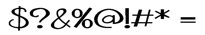 ZP Azalea Font OTHER CHARS