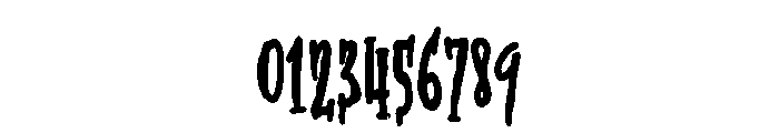 ZP Bane Reality Bold Font OTHER CHARS