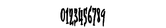 ZP Bane Reality Condensed Bold Font OTHER CHARS