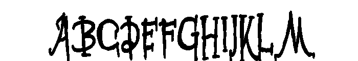 ZP Bane Reality Condensed Bold Font UPPERCASE