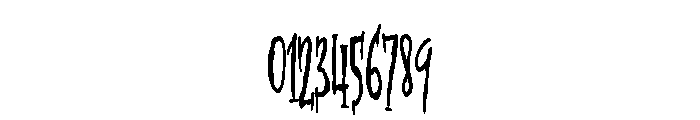 ZP Bane Reality Condensed Font OTHER CHARS