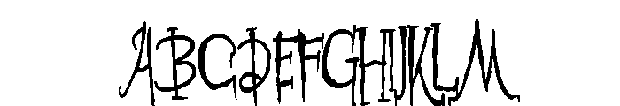 ZP Bane Reality Condensed Font UPPERCASE