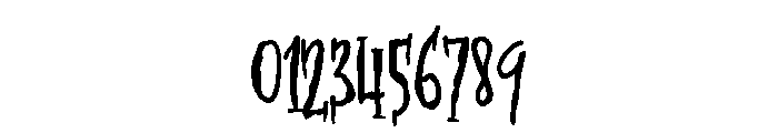 ZP Bane Reality Expanded Font OTHER CHARS