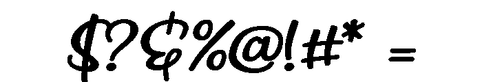 ZP Better Together Bold Font OTHER CHARS