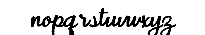 ZP Better Together Bold Font LOWERCASE