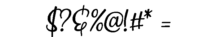ZP Better Together Condensed Font OTHER CHARS