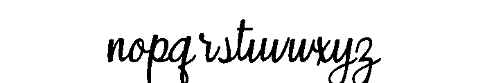 ZP Better Together Condensed Font LOWERCASE
