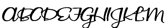 ZP Better Together Expanded Font UPPERCASE