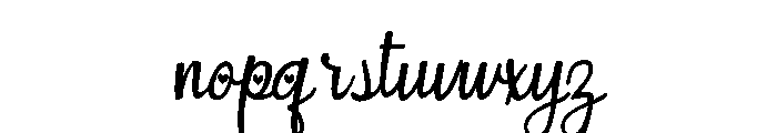 ZP Better Together In Love Condensed Font LOWERCASE
