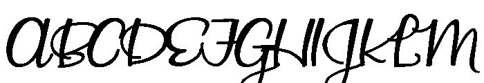 ZP Better Together Font UPPERCASE