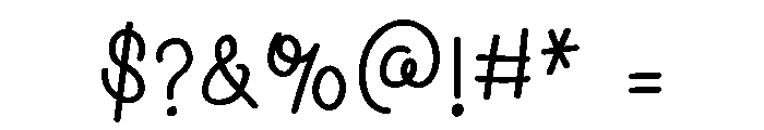 ZP Bettongia Font OTHER CHARS