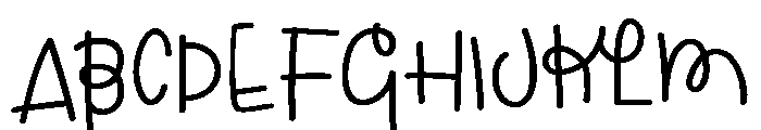 ZP Bettongia Font UPPERCASE