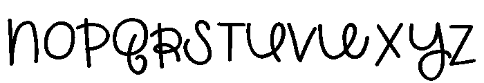 ZP Bettongia Font UPPERCASE