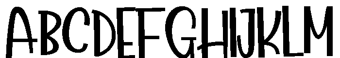 ZP Blinker Bold Font UPPERCASE
