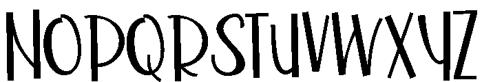 ZP Blinker Font UPPERCASE
