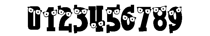 ZP Blinkers Brick Condensed Font OTHER CHARS