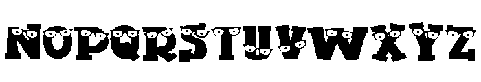 ZP Blinkers Brick Expanded Font UPPERCASE