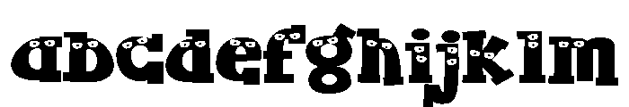 ZP Blinkers Brick Expanded FONT