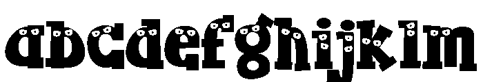 ZP Blinkers Brick FONT