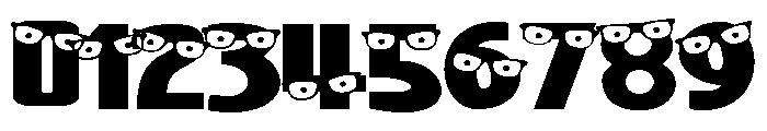 ZP Blinkers Expanded Font OTHER CHARS