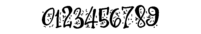 ZP Block Party Confetti Font OTHER CHARS