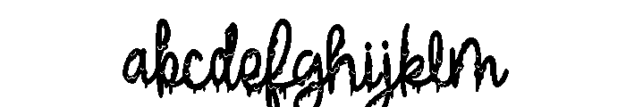 ZP Brains Ooze Script Condensed FONT