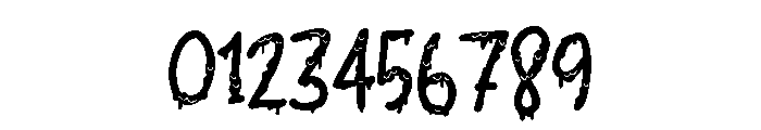 ZP Brains Ooze Script Font OTHER CHARS