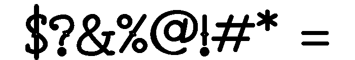 ZP Bravo Font OTHER CHARS
