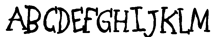 ZP Brother Baby Font UPPERCASE