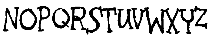 ZP Brother Baby Font UPPERCASE