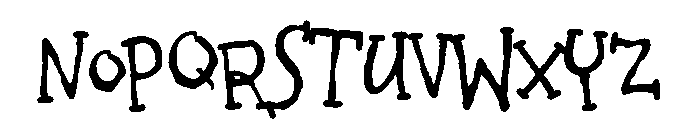 ZP Brother Baby Font LOWERCASE