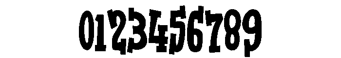 ZP Carnies Condensed Bold Font OTHER CHARS