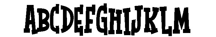 ZP Carnies Condensed Bold Font UPPERCASE