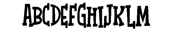 ZP Carnies Condensed Font UPPERCASE