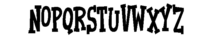 ZP Carnies Condensed Font UPPERCASE