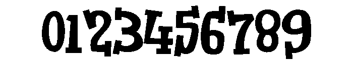 ZP Carnies Expanded Font OTHER CHARS